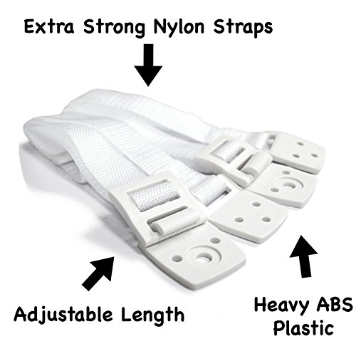 Tot Strong AntiTip Furniture and Flat Screen TV Safety Anchor Straps