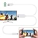 AnoKe MHL Micro Usb 3.0 To Hdmi Cable Adapter 1080p Hdtv For Samsung S3, S4, S5, Note2, Note3, Note4, Note Edge, Mage6.3, Tab S 8.4, Tab S 10.5, Tab 3 8-inch, Tab 3 10.1-inch, Note 8.0, Tab Pro 8.4, Tab Pro 10.1, TabPro 12.2, Note 10.1 (2014) White