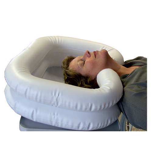 Kozee Komforts Heavy Duty Inflatable Hair Wash Tray Bowl Basin for Use