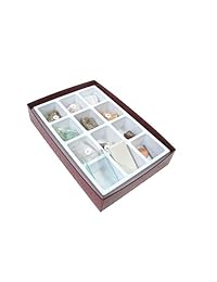 American Educational colección de minerales clasificados por su dureza con equipo de prueba