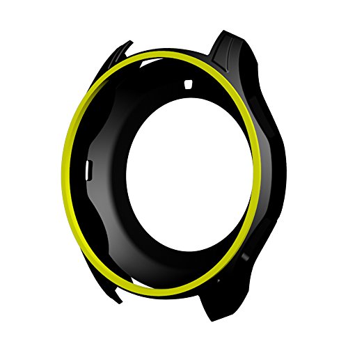 AWINNER Case for Gear S3 Frontier SM-R760, Shock-proof and Shatter-resistant Protective Band Cover Case for Samsung Gear S3 Frontier SM-R760 Smartwatch (3-Black-New)