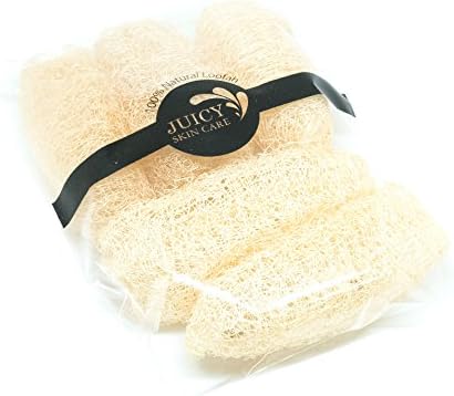 100% Natural Premium Exfoliating mini Loofah is easy for your armpits or groin area and hand the Scrubber with Natural Luffa Pack of 5 Pcs.