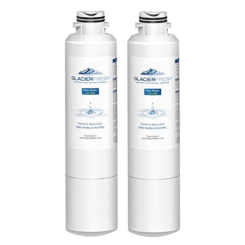 GLACIER FRESH Refrigerator Water Filter Replacement Samsung DA29-00020B HAF-CIN/EXP For French Door Fridge Kitchen By Samsung (2 PACK)