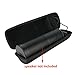 Khanka Hard Case Travel Storage Bag for Amazon Echo / Introducing Echo Plus – Silver + Philips Hue Bulb , Extra Room for Power Adapter