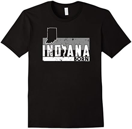 Mens Rock N Roll T Shirt Indiana Blues Electric Guitar XL Black