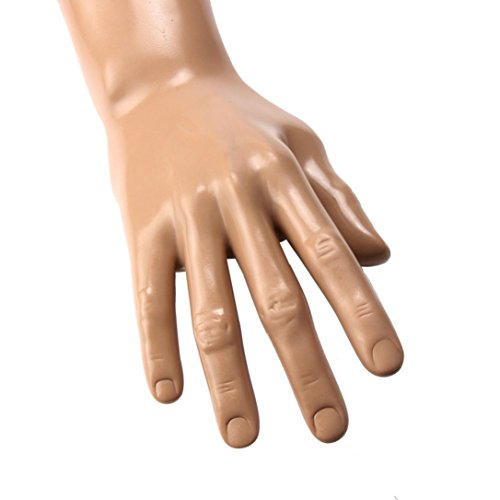 Hand Model ,Vanvler Rotatable Mannequin Hand Arm Display Base Female Gloves Jewelry Model Stand (Slim)