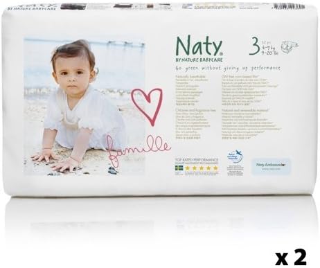 Naty - Caja pañales midi: 4-9 kg: Amazon.es: Bebé