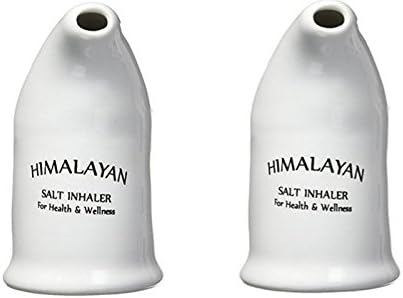 UMAID Himalayan Pink Salt Inhaler, Therapy Inhaler for Asthma and Allergies (2-Pack)