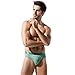 DO DO MIAN Mens Underwear Light Color Cotton 4 Pack Briefs