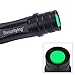 SecurityIng High Power 600 Lumens Zoomable LED Flashlight 5 Modes Focus Adjustable Torch for Hiking, Camping, Traveling and Home Using (18650 or AAA Battery Not Included)