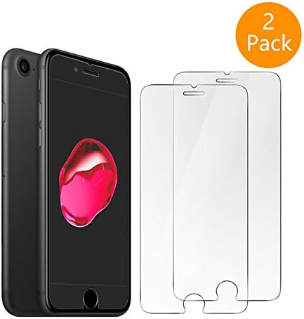 iPhone 7 Screen Protector, SDFLAYER [Tempered Glass] 0.3mm Ballistic Glass Screen Protector Work with iPhone 6 6s (2-Pack)
