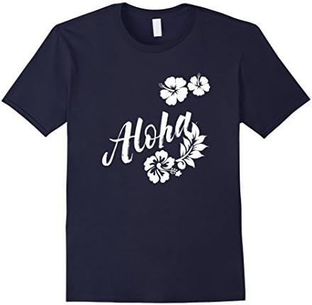 Mens Aloha Surfing Surfboard Hawaiian T-Shirt men women kids tee 2XL Navy