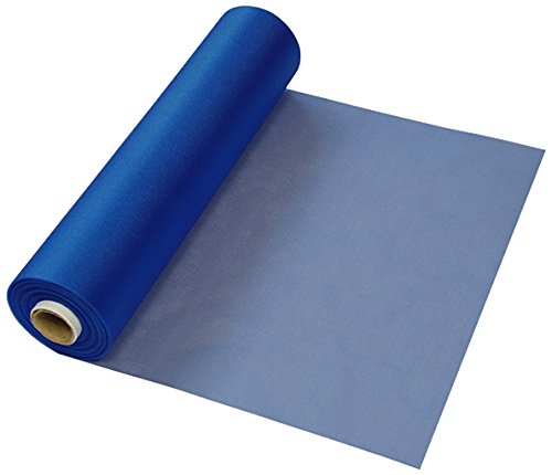 Eleganza Soft Sheer Organza 29cm x 25m No.19, Number 19 Navy Blue