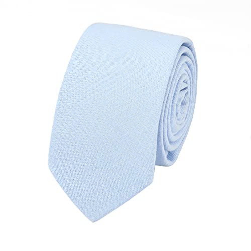 HOULIFE - Corbata delgada de algodón para hombre - - Small