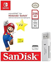 SanDisk 256GB MicroSD Nintendo Switch Micro SDXC