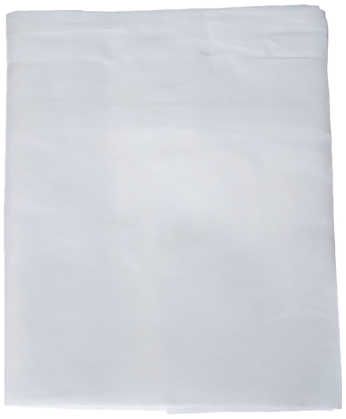 ESSIX d 68-10001-201037 SXU Rectangular pillow case, Satin Plain Cotton 50 x 70 cm White