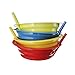 Sip-A-Bowl with Built in Straw 4 Pack | BPA-Free - 22 oz. Sip-a-Bowl | Microwave and Dishwasher Safe | Colors May Vary