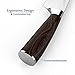 Chef’s Knife Kitchen Knife 8 inch, Japanese High Carbon Stainless Steel with Long Lasting Razor Sharp Edge and Comfortable Pakkawood Handle, for Cutting, Chopping, Dicing and Slicing