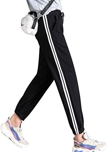 Salspor ラインパンツ ジャージ レディース 下 春 夏 スポーツ スウェット カジュアル ジョガーパンツ ランニング ロングパンツ