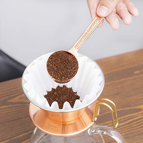 Carita coffee dripper copper made in Japan two to four people for TSUBAME & Kali - Picture 4 of 8