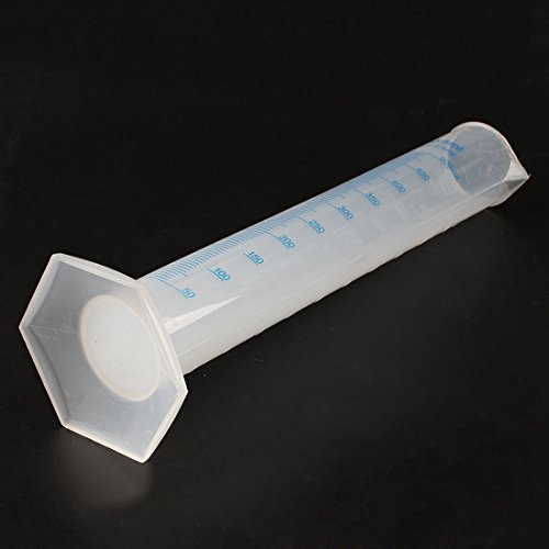 Cylinder - TOOGOO(R)10 25 50 100 250 500ml graduated cylinder to measure students Laboratory DIY 6 pcs
