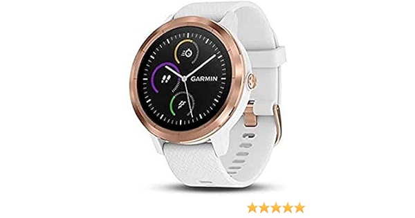 Garmin Venu® 2S Smartwatch, White / Rose Gold - Lufthansa WorldShop