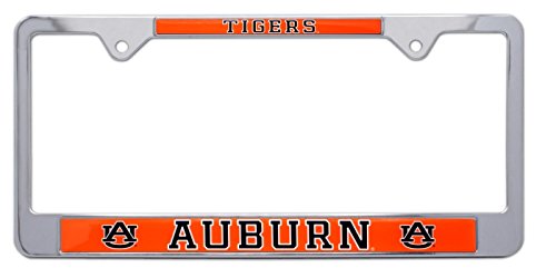 All Metal NCAA Mascot License Plate Frame (Auburn)