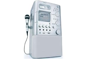 Memorex 00777/mks8591 Karaoke System Cd/cd+g Gray 5.5 In Monitor Musical Instrument Input Sd/mmc Or Usb