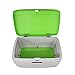 34-Quart/32L Locking Storage Box with Lid Combination Multifunctional Under-bed Security Child Proof Container Movable Sturdy Organizer Bin for Home, Car, Dormitory, Medicine