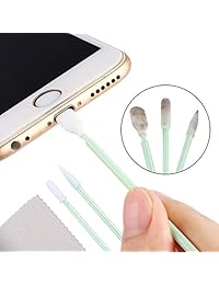 Jovitec   Kit de limpieza para teléfono móvil, puerto de carga USB, kit de limpieza para auriculares y enchufe para el polvo, compatible con iPhone, Samsung, LG, Huawei y otros dispositivos Android