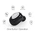 Bluetooth Earbud Mini Wireless Sports Earphone KELODO in-Ear Car Headset Build-in Mic 20 Hours Play time Charging Box Single Black