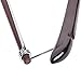 LOHAS Home 12-Pack Curved Wooden Suit Hangers Beautiful Sturdy Coat Hangers with Locking Bar, Walnut Finish
