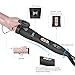 Abody 1.25inch hair curling iron, Professional Curling Wand Hair Curler Ceramic Barrel with a Heat Protective Glove for Girls Women Gifts (Rose Gold)
