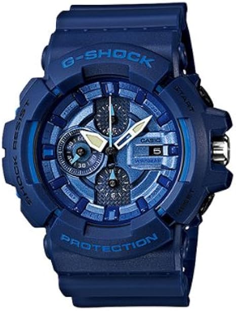 blue g shock mens watch