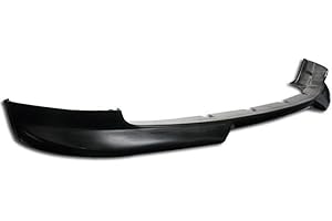 Front Bumper Lip Compatible with 1999-2003 BMW 3-Series E46 Coupe, H Style PU Black Front Lip Spoiler Splitter by IKON MOTORSPORTS