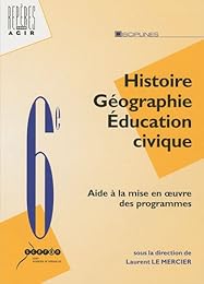 Histoire-géographie, éducation civique, 6e