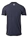 Jumpbox Fitness Breathe Fire - Men's Navy Tri Blend Workout Gym T-shirt