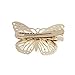 Sannysis Bling Golden Butterfly Hair Clip Headband Hair Accessories Headpiece