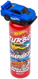 Hot Wheels Children's Bubble Bath 300ml with Car Topper Toy - Bath Shower Gel view 2