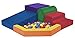 ECR4Kids Softzone Play Corner Climb and Slide with Ball Pool Set