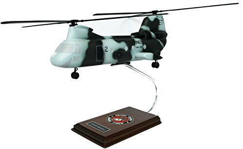 Mastercraft Collection Boeing Vertol CH-46 Sea Knight USMC Marines State Department USN Navy Cargo Transport Helicopter Model Scale:1/32