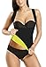 QEESMEI Women Neoprene Sauna Sweat Waist Trainer Vest Gym Workout Body Shaper Tank Top Shirt (Black, Large)