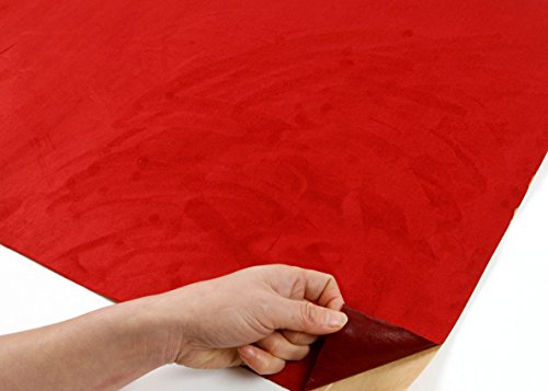 image for Magic-fix Peel & Stick Suede Look Pre-Pasted Fabric Shelf Liner Adhesi