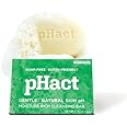 ANDREW LESSMAN pHact Moisture-Rich, Soap-Free Cleansing Bar Hint of Mint. Natural Skin pH. All Skin Types - Even Sensitive Skin. Hypoallergenic. Dermatologist Tested. 6-Pack 4.25 oz Each
