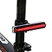 Rear Bike Light USB Rechargeable Bicycle Tail LightSport LED Red Ultra Bright Flashlight Waterproof Fits On Any Road Bikes Helmets 6 Light Mode Options