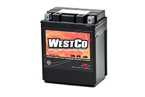 WestCo 12V14L-B Factory Activated Maintenance-Free Rechargeable Sealed Lead-Acid Battery by MK Battery