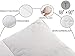 WhatsBedding Feather Comforter,Filled with Feather and Down Fiber, White King Size All Season Duvet Insert, Luxurious Hotel Bed Comforter, 100% Cotton Cover,Medium Warmth with Corner Tabs,106x90 Inch