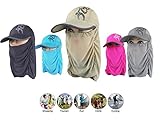 iColor Visor Sun Caps Hats Anti-mosquito Mask Hat with Head Net Mesh Face UV Sun Protective for Man Women Outdoor Cycling Hiking Fishing Garden Backpacking