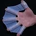 TRENDBOX Swim Swimming Soft Silicone Gear Paddle Fins Fingers Hand Palm Webbed Flippers Training Gloves Water Resistance