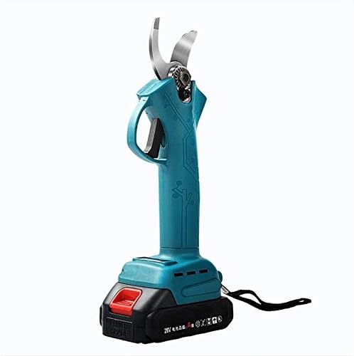 電気剪定ばさみ 剪定ハサミ 電気園芸用はさみ 電動剪定鋏 充電式庭刈り鋏 21v リチウム イオン電池の木の枝の剪定機 6 8 営業時間 30mm Secateurs 剪定カッター工具 Size Battery 2